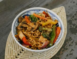 spaghetti z tofu
